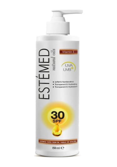 Estemed Transparent And Hydrating Sun Oil SPF30 150 ML