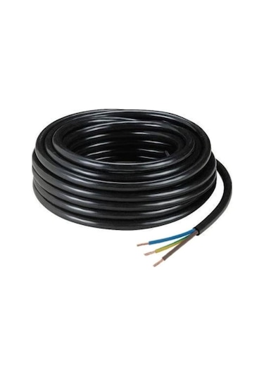 Ms 3X2,5 Cca Ttr Siyah 100 Metre Kablo