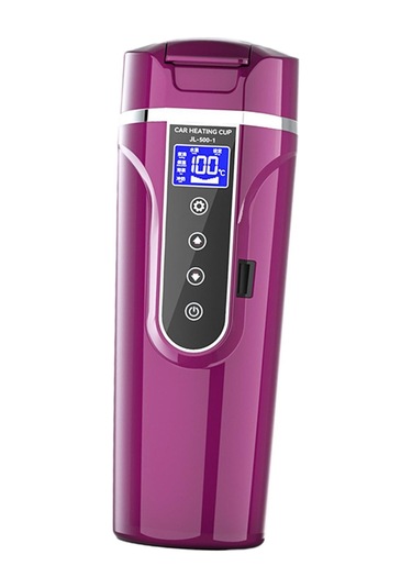 Suntek 12V/24V Paslanmaz Çelik Elektrikli Su Isıtıcısı Mor