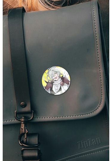 Nikolai Gogol Bungou Stray Dogs Çanta Süsü Rozet İğneli Buton Rozet Seti 1 Adet Tekli