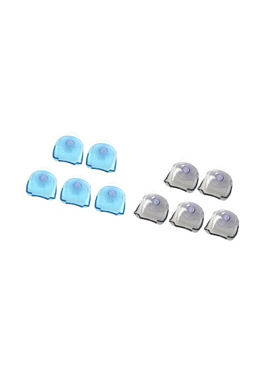 Homyl 5 Adet Plastik Vantuz Tıraş Makinesi Tutucu Rafları