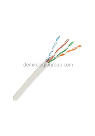 Hiper 305 Metre Cat6 24Awg  Kablo Beyaz Renk