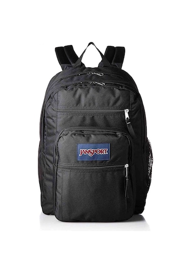 Jansport Big Student Unisex Sırt Çantası Black Black Siyah