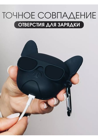 Soltykıds Airpods Uyumlu Pro2 İçin Silikon Kılıf Kulaklık Kılıfı Airpods Uyumlu 173801473 Siyah