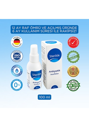 Sterilox Antiseptik & Dezenfektan 100 ML