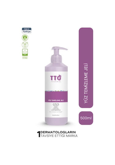 Tto Yüz Temizleme Jeli 500 ML