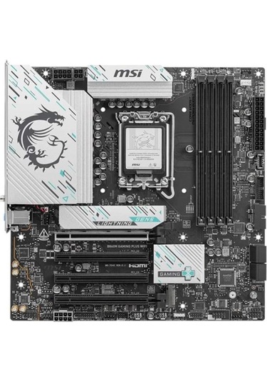 Msı B860m Gamıng Plus Wıfı-7 Ddr5 Hdmı-dp Pcıe 5.0 1851p Matx