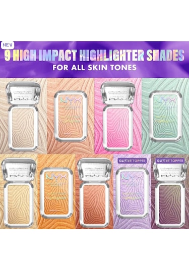 Nyx Professional Makeup Buttermelt Highlighter Kremsi Pudra Aydınlatıcı - 20 Butta Mint 20
