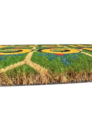 Coco Finery 45x75 Cm Doğal Koko Kıl Paspas,hindistan Naturel Kapı Önü Paspası Diğer