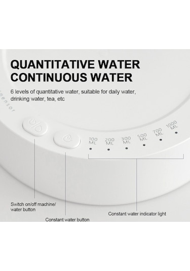 Arion X115B Kablosuz Şarjlı Akıllı Su Sebili