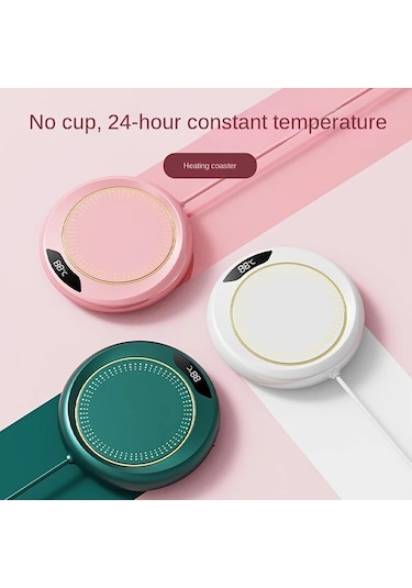 Willowhaven Yeşil İçecek Yalıtım Tabanı, Kahve Kupası Isıtıcı Sabit Sıcaklık Pedi
