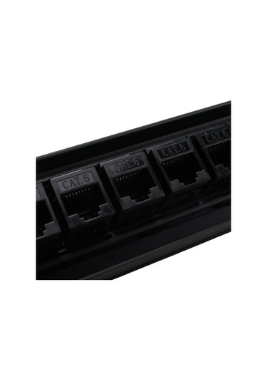 Portlu Düz Geçişli Cat6 Patch Panel Rj45 Ağ Kablosu Adaptörü
