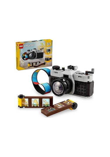 LEGO® Creator Retro Fotoğraf Makinesi 31147 8+ Yaratıcı Oyuncak Yapım Seti - 261 Parça