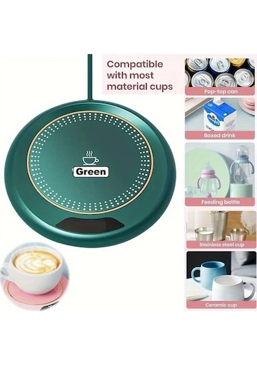 Willowhaven Beyaz 3 Kademeli Sıcaklık Kontrollü Taşınabilir Usb Isıtacak