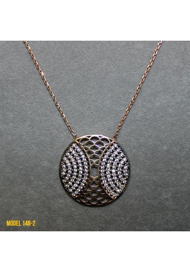 Osmanlı Motif Yuvarlak Kolye (407360813)