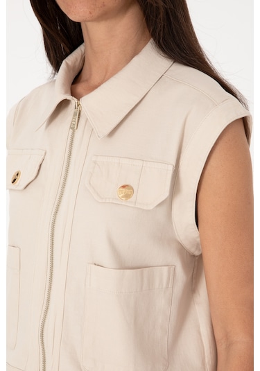 U.s. Polo Assn. Kadın Taş Ceket 50301839-vr049 Tas