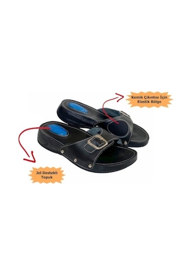 Medikaltec Hallux Valguslu Terlik Siyah Numara 39
