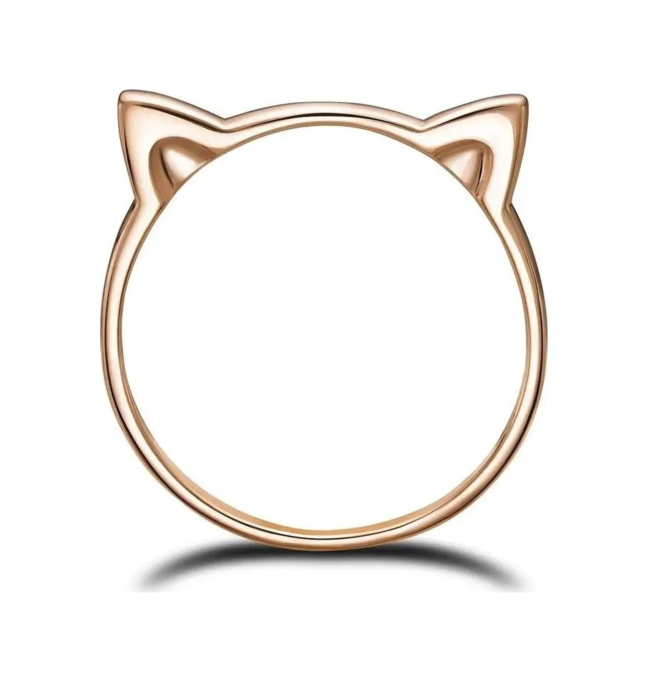 Veronika 925 Ayar Gümüş Yüzük Kedi Kulaklığı 79989609 Altın