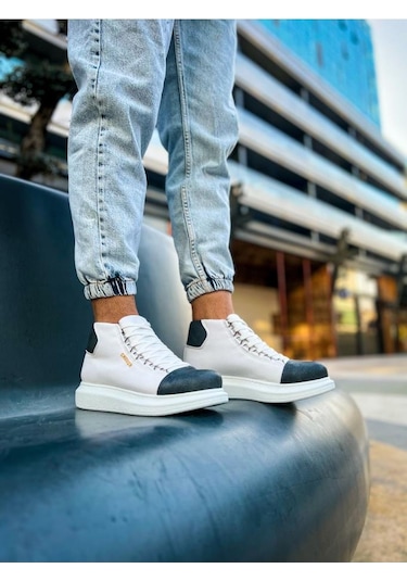 Ch258 Gbt Roma Colourful Erkek Bot Beyaz/antrasıt