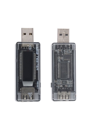 USB Voltmetre - Ampermetre OLED Ekran Şarj Kapasite Test Cihazı