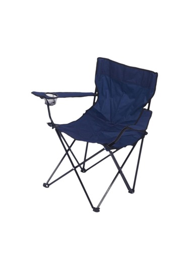 Suntek Katlanmış Kamp Sandalyesi Taşınabilir Sabit Lacivert