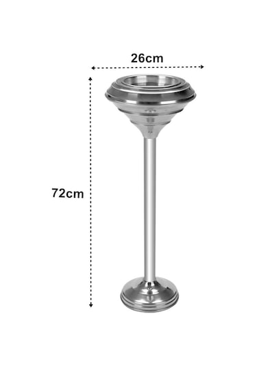 Palex Lobi Küllük Büyük Boy 65Cm Krom