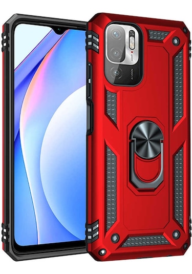 Xiaomi Poco M3 Pro Kilif Zore Vega Kapak-Siyah 516753203