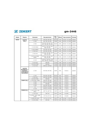 Zekkert Renault Duster, Logan, Sandero, Clio İçin Destek Rulman 341687526