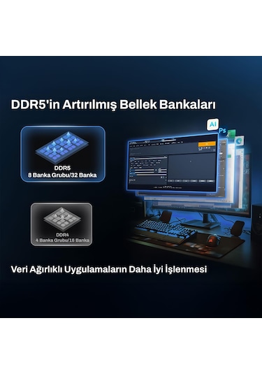 Biwin Bd5ud32g48c40 32gb Ddr5 4800mhz 2rx8 Masaüstü Ram