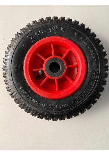 Havalı Teker 2.50- 4 Cobra Plastik Jantlı Çap 210mm