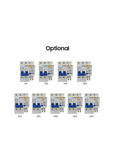 Konesam 2p 63a Ev Kaçak Akım Rölesi - Abs Malzeme, Dın Ray Montaj, Yüksek Hassasiyetli Kaçak Akım Koruma