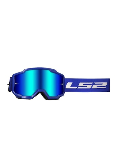 Ls2 Charger Goggles Motokross Gözlük Mavi