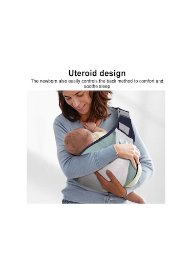 Bebek Taşıyıcı Ön Askılı Taşıyıcı Portatif Bebek Taşıyıcı Yeşil Yeşil