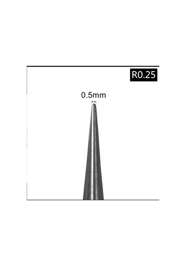 3d İşleme Konik Karbür Freze Ucu Küre Uçlu 100 Mm