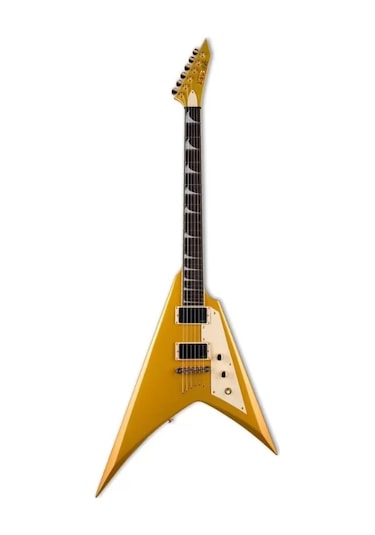 Esp Ltd Kirk Hammett Signature Kh-v Metalik Gold Elektro Gitar