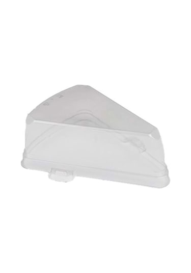 Star Üçgen Pasta Dilim Kutusu Kapağı 50 Li Şeffaf