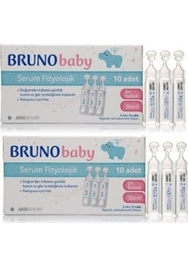 Bruno Baby Serum Fizyolojik 2 x 10 Flakton