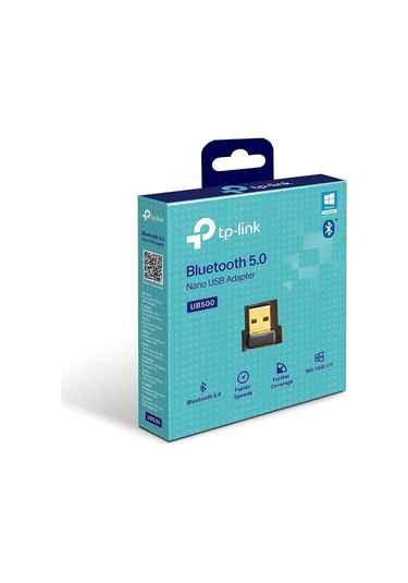 Tp-link Ub500, Bluetooth 5.0 Mini Usb Adaptör, Siyah