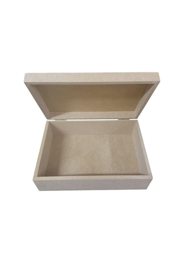 Ahşap Dikdörtgen Kutu 20x14cm