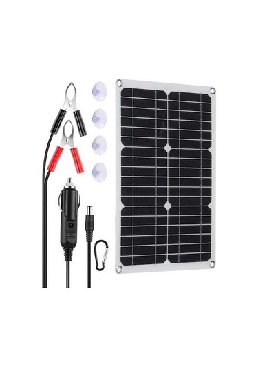 Pazly Usb Type-c Su Şarj Paneli Micro Kiti, Kamerası Güvenlik Güneş Geçirmez 20w 18v & - Hg