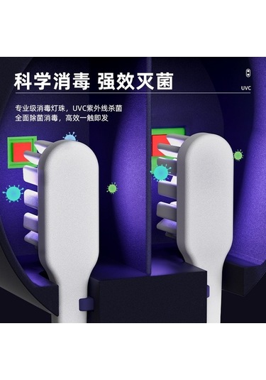 Prestigegoods Akıllı İndüksiyonlu Açma Kapama Diş Fırçası Dezenfeksiyon Kutusu Beyaz Sanbuyos Beyaz