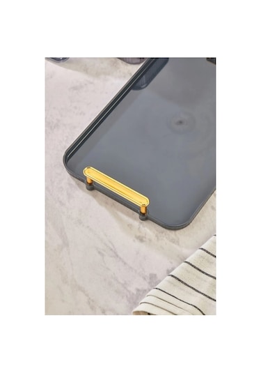 Depokon Antasit Gold 5 Lı Kahvaltı Seti 6 Kişilik Antrasit