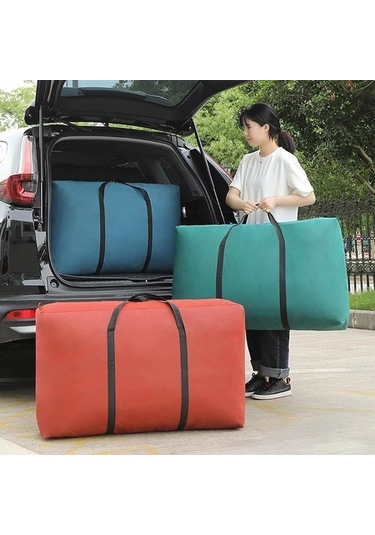 Unimarket Büyük Kapasiteli Saklama Çantası, Taşınabilir, Katlanabilir, Saplı Ve Fermuarlı, Hafif Kumaş Kaplama Çantası, Giysi, Yorgan Ve Oyuncak Bebeklerin Saklanması Için Kullanılır. T2x996