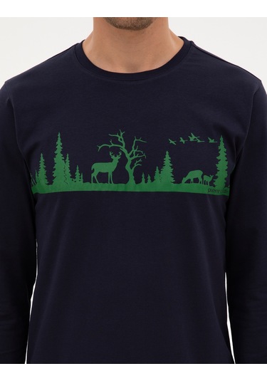 Pierre Cardin Erkek Lacivert Pijama Takım 50322636-200 Lacivert