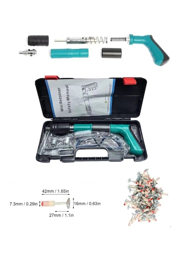 Branzeg Barutlu Çivi Tabancası 100 Adet Çivi Hediye Brzcv100