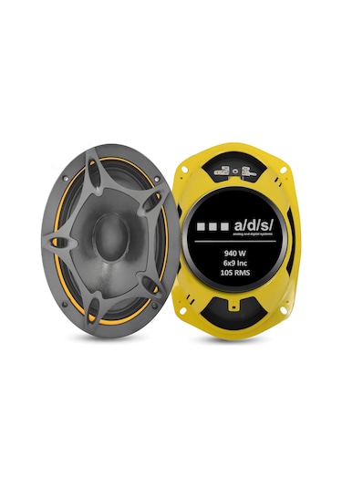 Oto Mıdrange Oval 6x9 940w Kapaklı 2 Adet Ads Ad-69