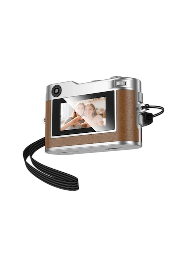 Hoco. Dv210 Full Hd 1080p Mini Dijital Kamera - Kahverengi