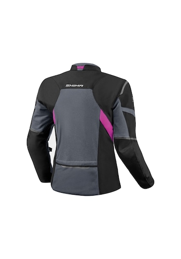 Shima Rush 2.0 Lady Vent Korumalı Kadın Motosiklet Montu Pembe