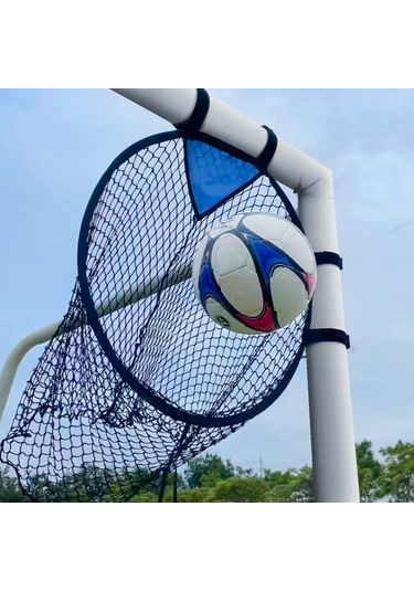 Homyl Futbol Üst Kutuları Hedef Ağı Top Doğruluk Eğitimi Siyah