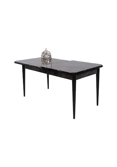 Duru Tuna Mdf Lak Panel Açılır Yemek Masa Takımı 90x160